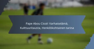 Pape Abou Cissé: Varhaiselämä, Kulttuuritausta, Henkilökohtainen tarina